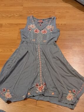 Johnny Was Katrina Embroidered Swing Dress